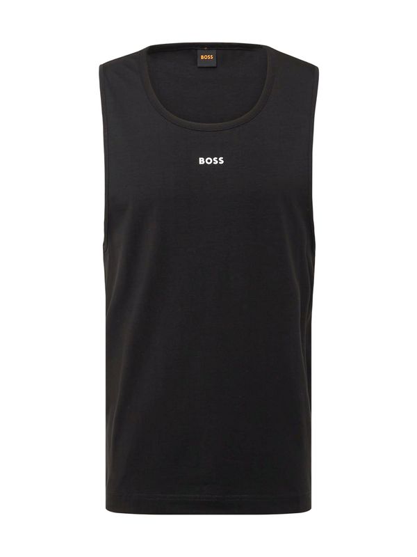 BOSS Orange BOSS Orange Тениска  черно / бяло