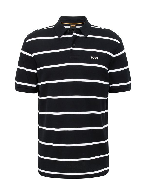BOSS Orange BOSS Orange Тениска  черно / бяло