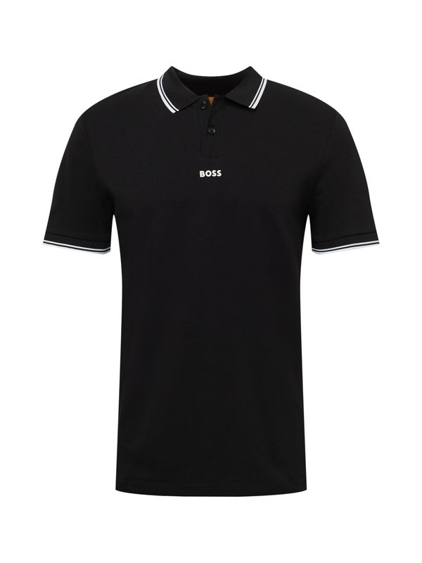 BOSS Orange BOSS Orange Тениска 'Chup'  черно / бяло