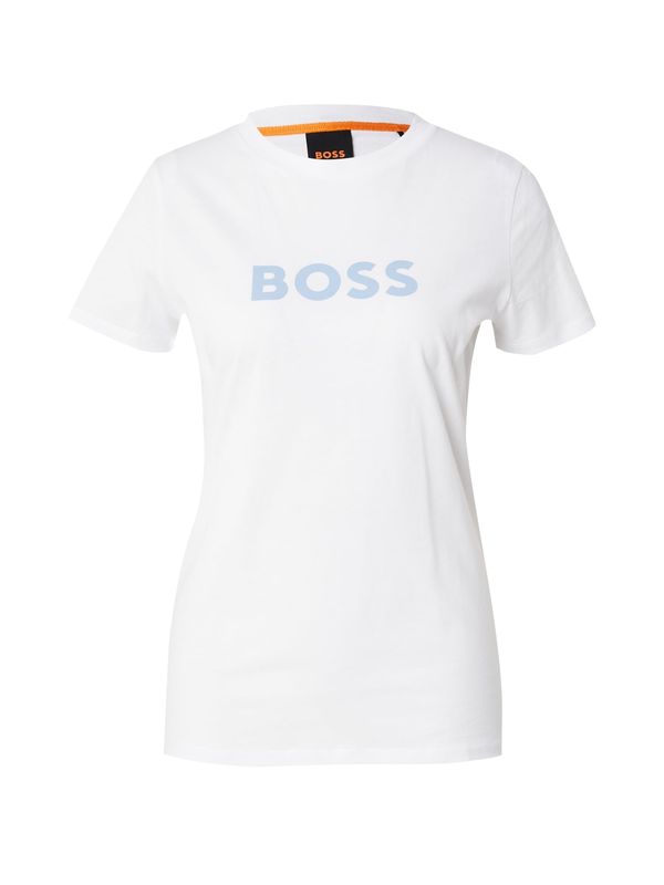 BOSS Orange BOSS Orange Тениска 'Elogo 5'  светлосиньо / мръсно бяло