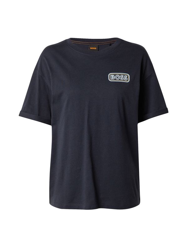 BOSS Orange BOSS Orange Тениска 'Evi'  нейви синьо