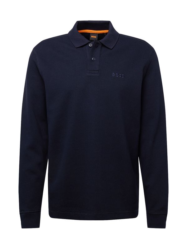 BOSS Orange BOSS Orange Тениска 'Petempestolong'  морскосиньо