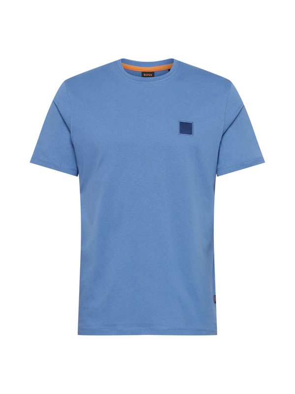 BOSS Orange BOSS Orange Тениска 'Tales 1'  небесносиньо / тъмносиньо