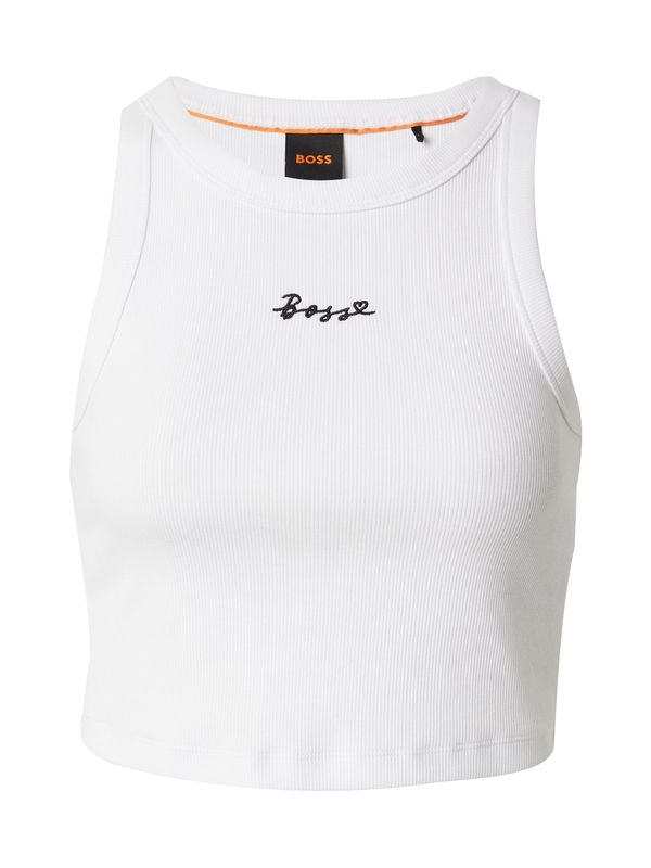 BOSS Orange BOSS Orange Топ 'C_Evest'  черно / бяло