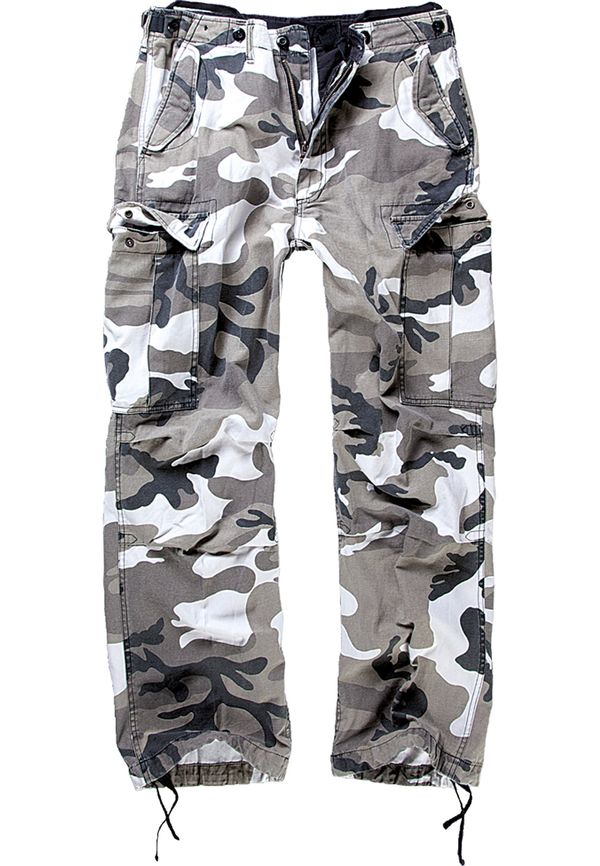 Brandit Brandit Карго панталон  антрацитно черно / сиво-кафяво / каки / бяло