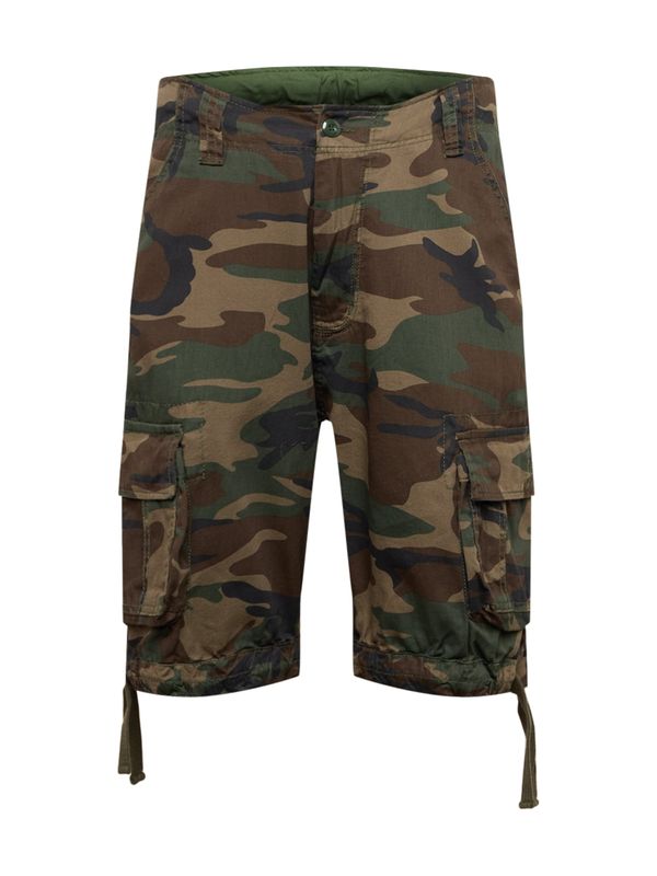 Brandit Brandit Карго панталон  брокат / светлокафяво / тревнозелено / черно