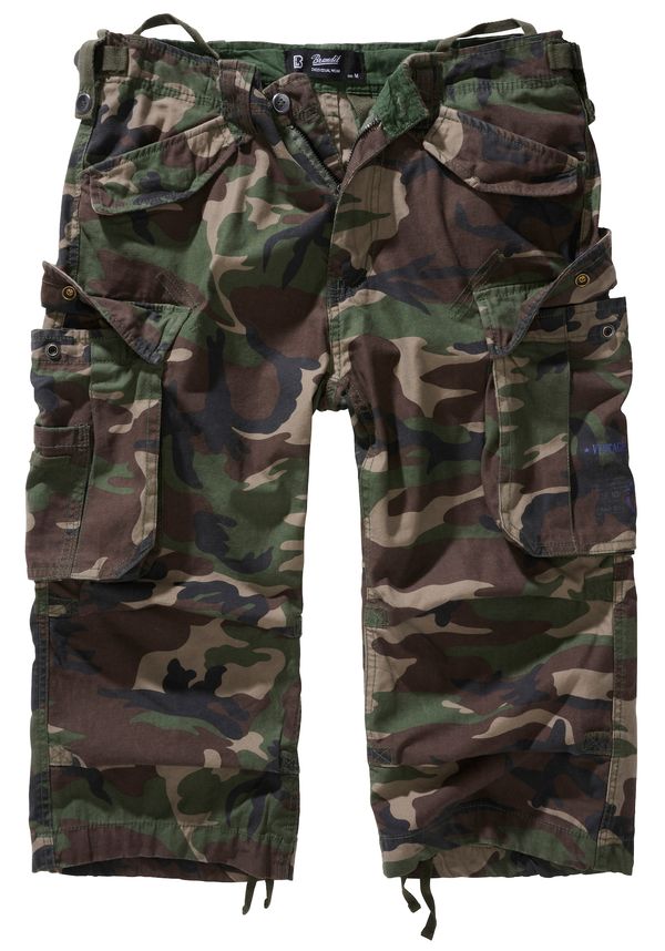 Brandit Brandit Карго панталон  кафяво / зелено / каки / елхово зелено