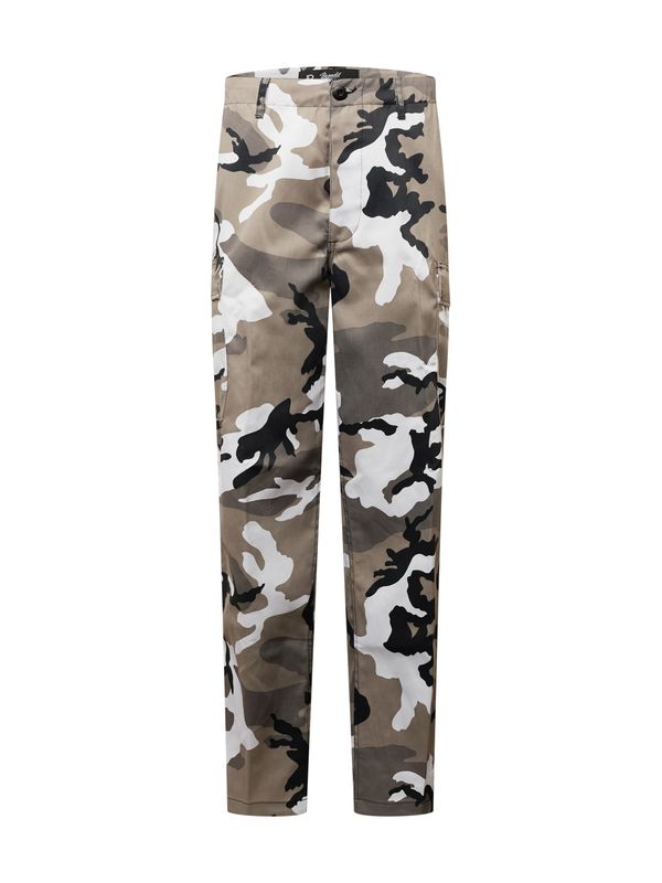 Brandit Brandit Карго панталон 'Ranger'  сиво / сиво-бежово / черно / бяло