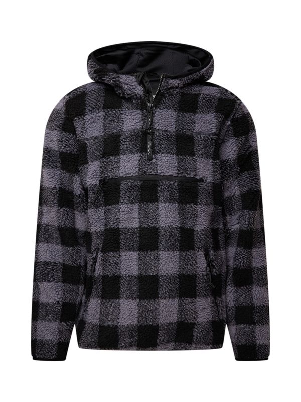 Brandit Brandit Поларено яке 'Teddyfleece Worker'  сиво / тъмносиво / черно