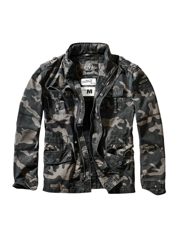 Brandit Brandit Преходно яке  тъмносиво / каки