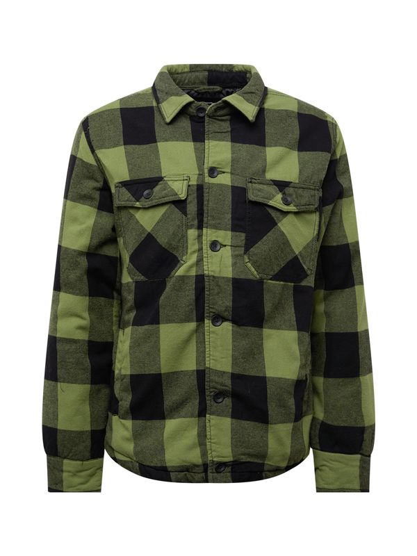 Brandit Brandit Преходно яке  зелено / черно