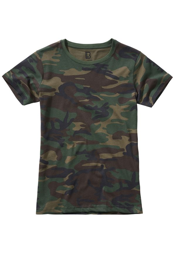 Brandit Brandit Тениска  кафяво / маслина / тъмнозелено / черно