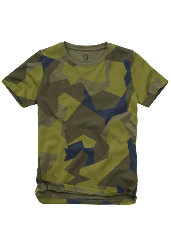 Brandit Brandit Тениска  нейви синьо / каки / тръстиково зелено
