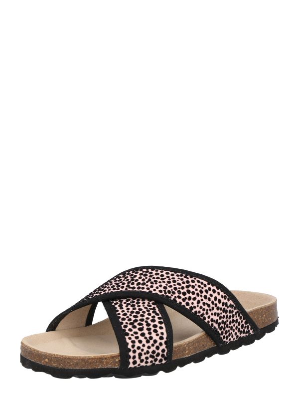 Braqeez Braqeez Сандали 'Sandra Spain'  бледорозово / черно