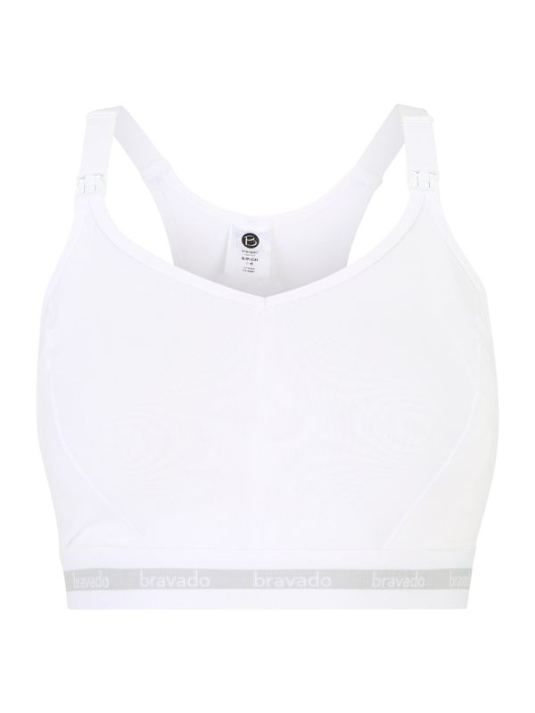 Bravado Designs Bravado Designs Сутиен за кърмене  сиво / бяло