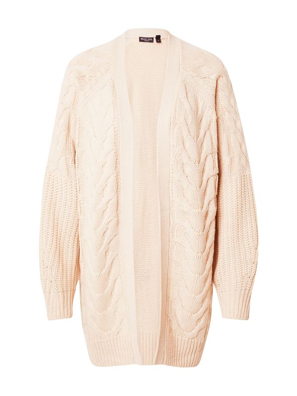 BRAVE SOUL BRAVE SOUL Плетена жилетка  бежово