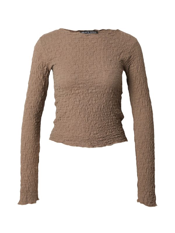 BRAVE SOUL BRAVE SOUL Тениска  кафяво