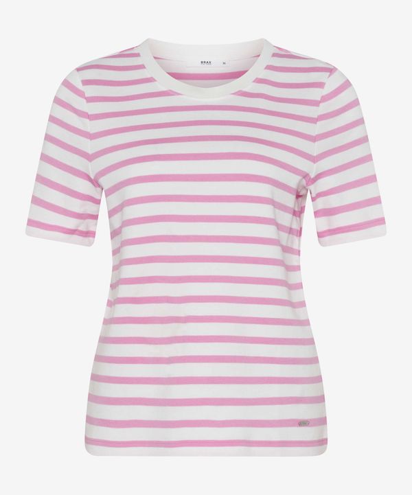 BRAX BRAX Тениска 'Cira'  еосин / бяло