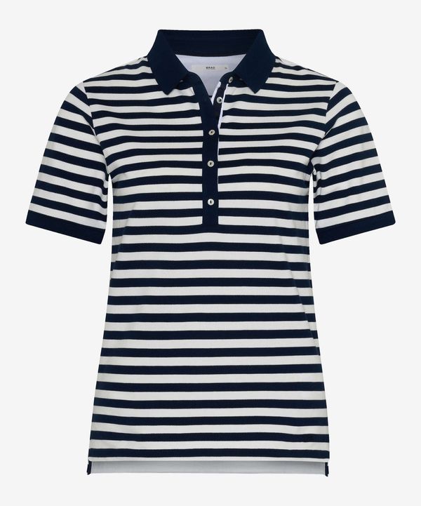 BRAX BRAX Тениска 'Cleo'  нейви синьо / бяло