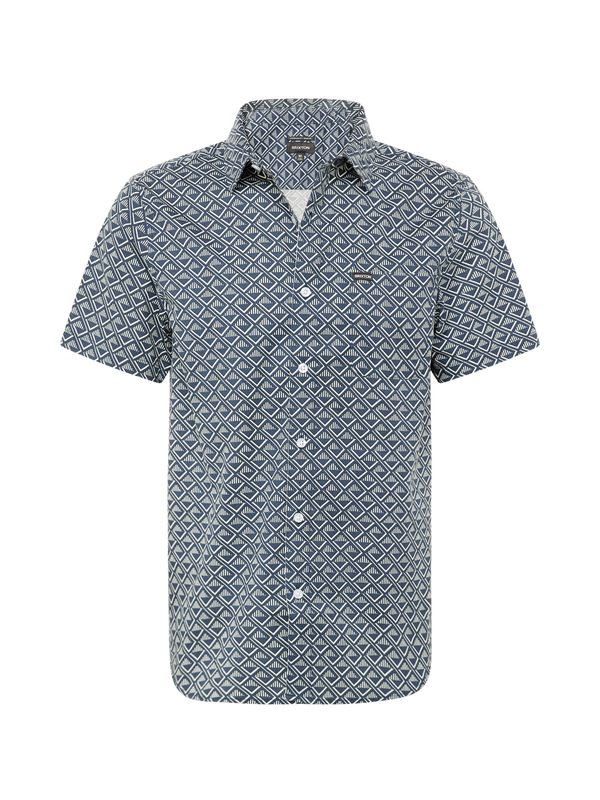 Brixton Brixton Риза 'CHARTER'  синя тинтява / естествено бяло