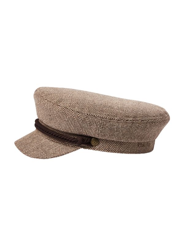 Brixton Brixton Шапка с козирка  бежово / тъмнокафяво