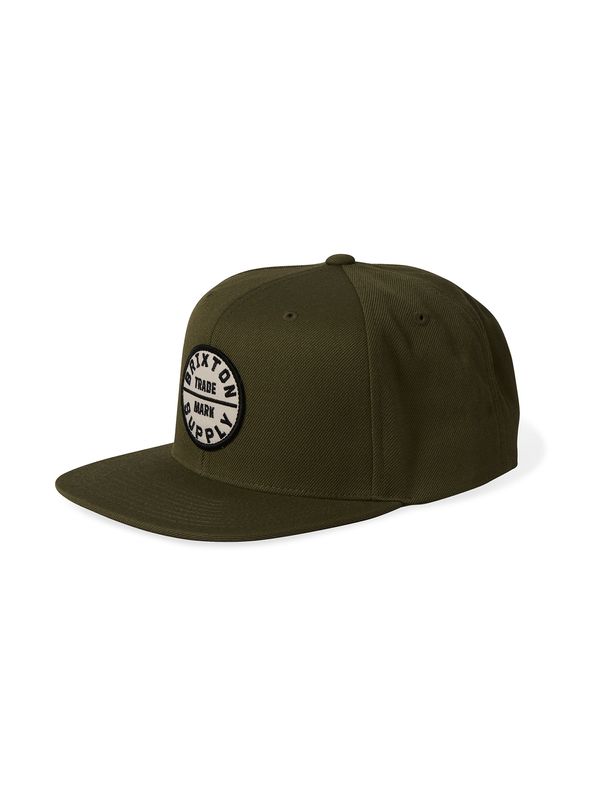 Brixton Brixton Шапка с козирка 'OATH III'  тъмнозелено / черно / бяло