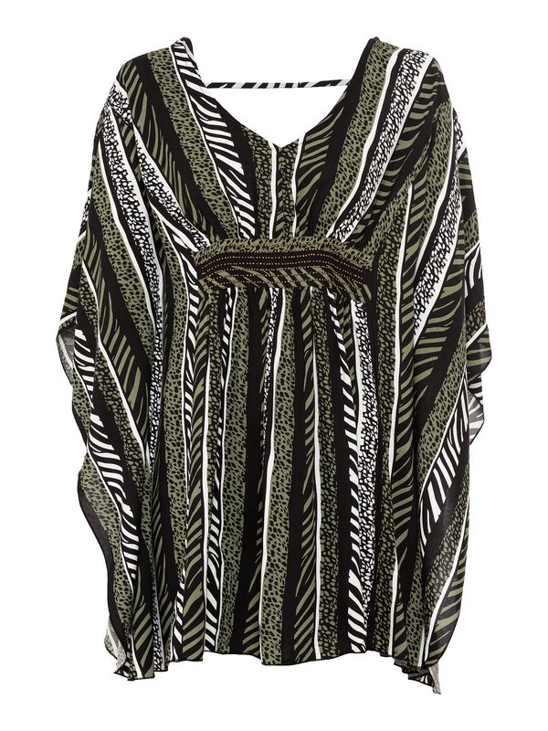 BRUNO BANANI BRUNO BANANI Туника  злато / зелено / черно / бяло