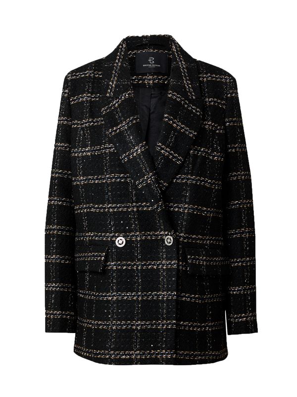 BRUUNS BAZAAR BRUUNS BAZAAR Блейзър 'Azolla'  бежово / черно / бяло