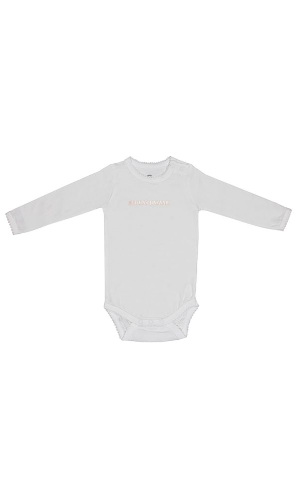 Bruuns Bazaar Kids Bruuns Bazaar Kids Бебешки гащеризони/боди 'Ida Sofie'  мръсно бяло