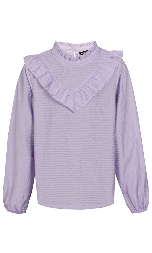 Bruuns Bazaar Kids Bruuns Bazaar Kids Блуза  светлолилаво / сребърно