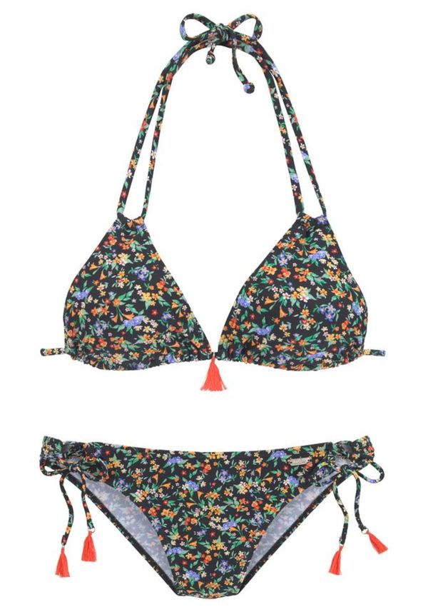 BUFFALO BUFFALO Бански тип бикини  пъстро / черно