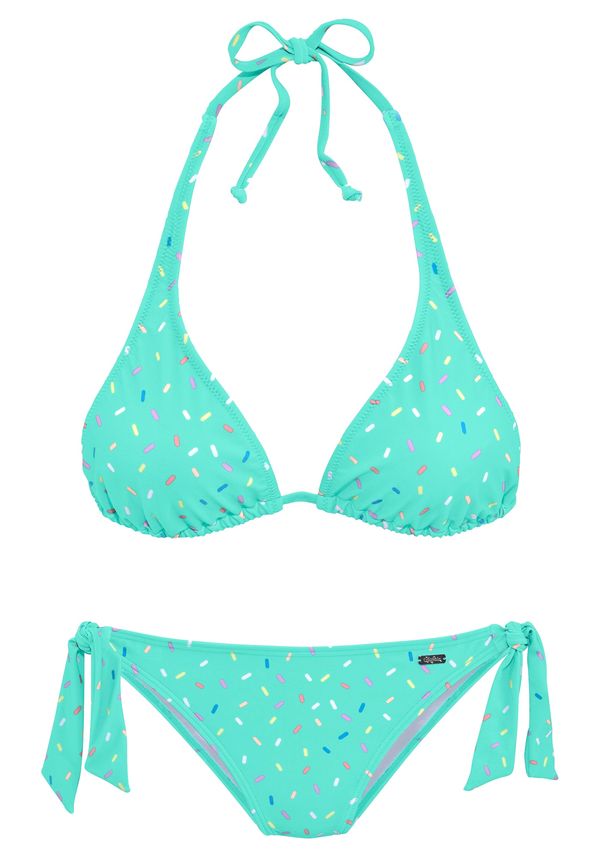 BUFFALO BUFFALO Бански тип бикини  синьо / тюркоазен / жълто / светлолилаво / бяло