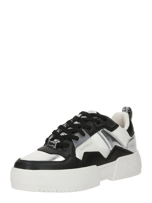 BUFFALO BUFFALO Ниски маратонки 'RSE V2'  черно / сребърно / бяло