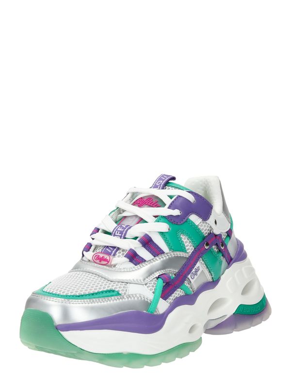 BUFFALO BUFFALO Ниски маратонки  зелено / лилав / сребърно / бяло