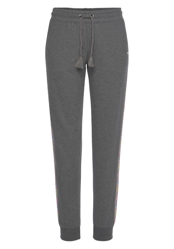 BUFFALO BUFFALO Панталон  светлосиньо / сиво / светлорозово