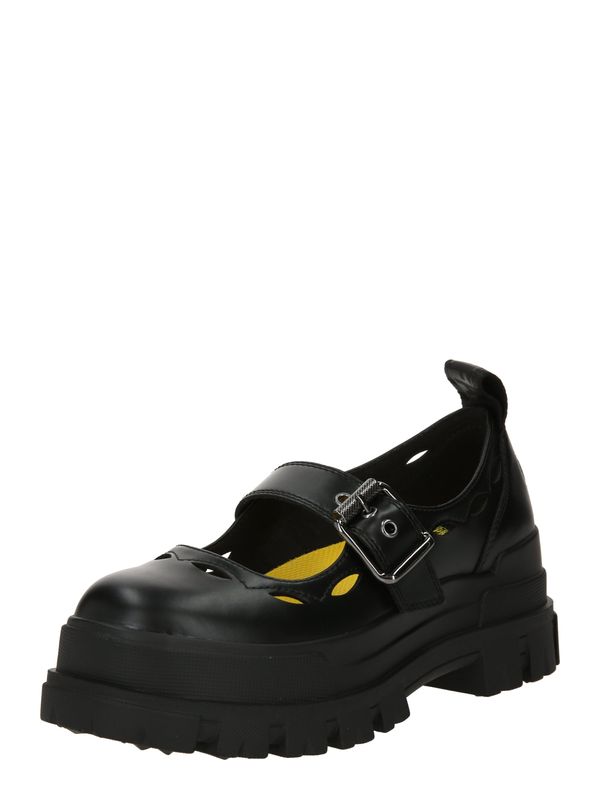 BUFFALO BUFFALO Пантофи 'ASPHA JANE 2'  черно