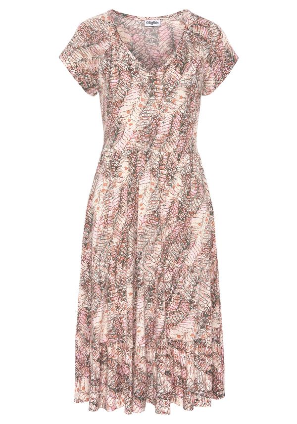 BUFFALO BUFFALO Рокля  бежово / зелено / розово