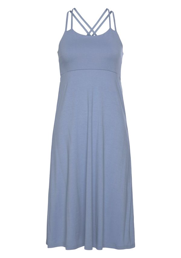 BUFFALO BUFFALO Рокля  опушено синьо