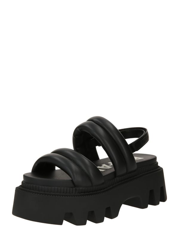 BUFFALO BUFFALO Сандали с каишка 'Flora'  черно