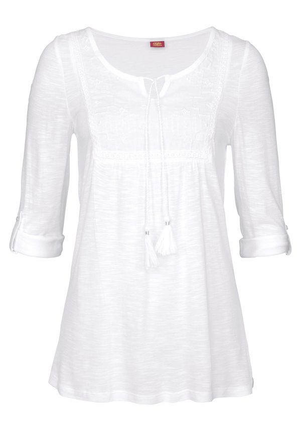 BUFFALO BUFFALO Тениска  бяло