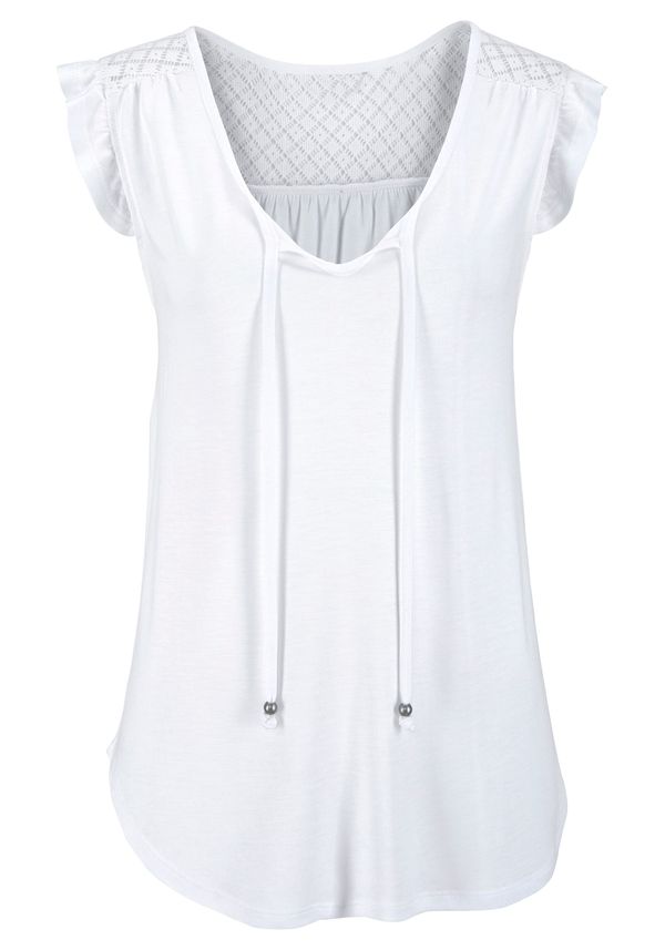 BUFFALO BUFFALO Тениска  бяло