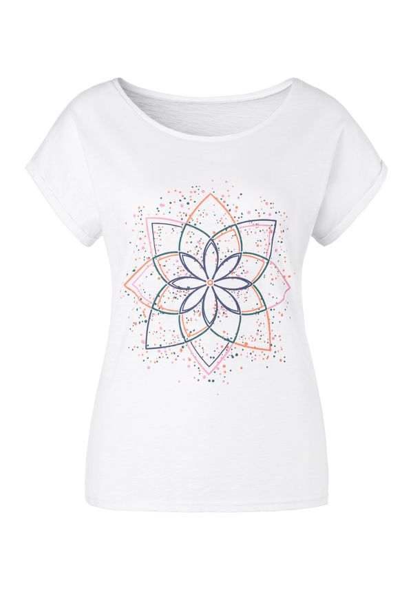 BUFFALO BUFFALO Тениска  пъстро / бяло