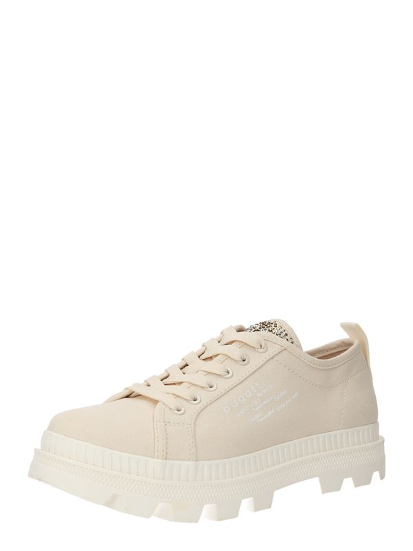 bugatti bugatti Ниски маратонки 'Daiquiri'  светлобежово / злато / сребърно