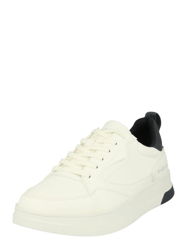 bugatti bugatti Ниски маратонки 'Franc'  сребърно сиво / черно / бяло