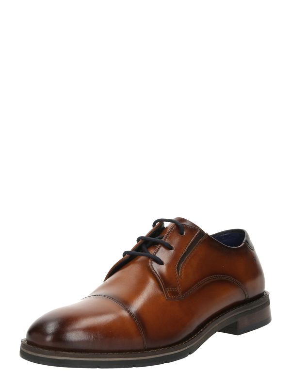 bugatti bugatti Обувки с връзки 'Laziano'  коняк