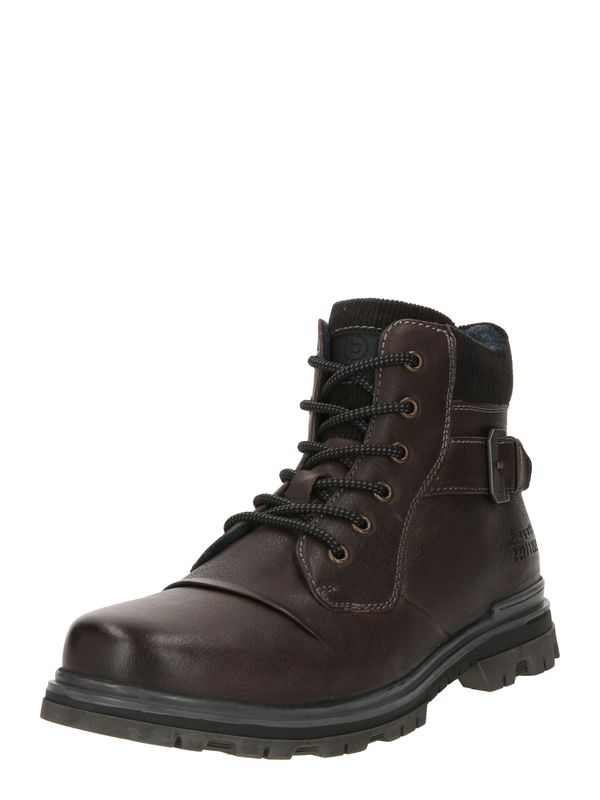 bugatti bugatti Обувки с връзки 'Medro'  тъмносиво