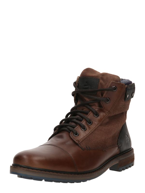 BULLBOXER BULLBOXER Боти с връзки  кафяво