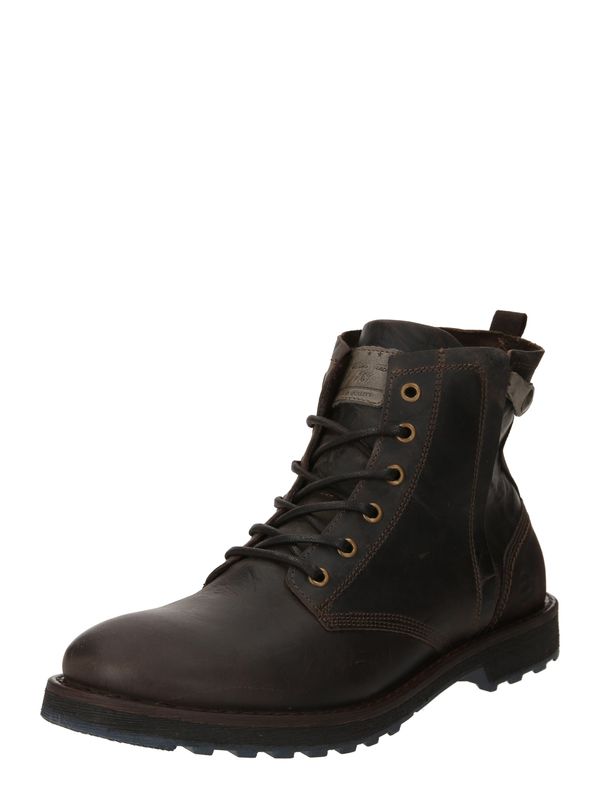 BULLBOXER BULLBOXER Ботуши с връзки  тъмнокафяво