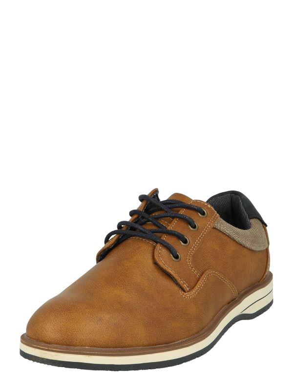 BULLBOXER BULLBOXER Ниски обувки  нейви синьо / кафяво / сиво