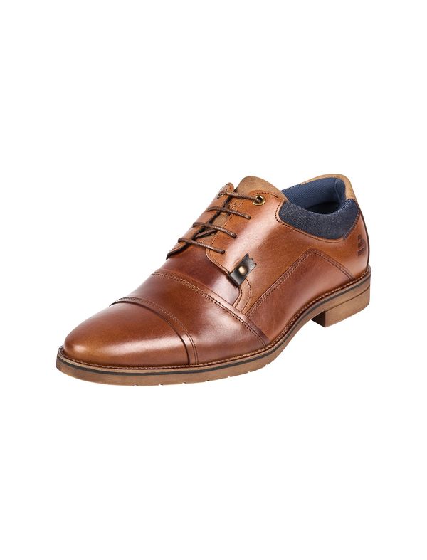 BULLBOXER BULLBOXER Обувки с връзки  коняк